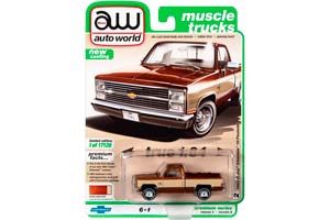 CHEVROLET 1983 SILVERADO 10 2 TAN / ШЕВРОЛЕ SILVERADO 1983 КОРИЧНЕВЫЙ (ДЛИНА МОДЕЛИ 6-10 СМ) — фото 2
