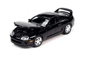 TOYOTA SUPRA 1993 BLACK / ТОЙОТА СУПРА 1993 ЧЕРНЫЙ (ДЛИНА МОДЕЛИ 6-10 СМ) — фото 2