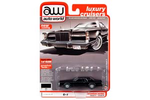 LINCOLN CONTINENTAL COUPE MARK V BLACK / ЛИНКОЛЬН КОНТИНЕНТАЛ КУПЕ МАРК 5 ЧЕРНЫЙ (ДЛИНА МОДЕЛИ 6-10 СМ) — фото 3