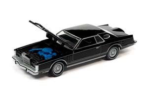 LINCOLN CONTINENTAL COUPE MARK V BLACK / ЛИНКОЛЬН КОНТИНЕНТАЛ КУПЕ МАРК 5 ЧЕРНЫЙ (ДЛИНА МОДЕЛИ 6-10 СМ) — фото 2