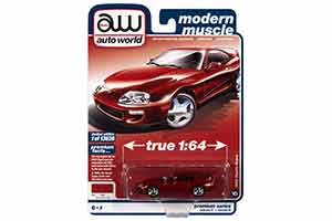 TOYOTA SUPRA 1995 RENAISSANCE RED POLY (КРАСНЫЙ) (ДЛИНА МОДЕЛИ 6-10 СМ) — фото 3
