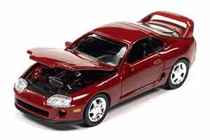 TOYOTA SUPRA 1995 RENAISSANCE RED POLY (КРАСНЫЙ) (ДЛИНА МОДЕЛИ 6-10 СМ) — фото 2