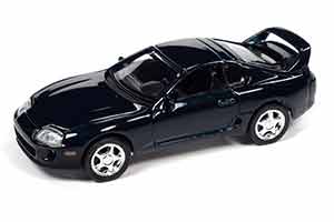 TOYOTA SUPRA 1996 ROYAL SAPPHIRE PEARL (ЧЕРНЫЙ) (ДЛИНА МОДЕЛИ 6-10 СМ) — фото 4