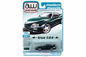 TOYOTA SUPRA 1996 DEEP JEWEL GREEN PEARL (ЗЕЛЕНЫЙ) (ДЛИНА МОДЕЛИ 6-10 СМ) — фото 4