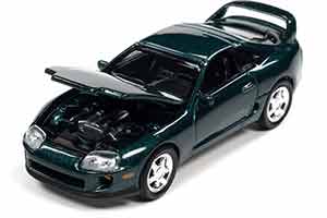 TOYOTA SUPRA 1996 DEEP JEWEL GREEN PEARL (ЗЕЛЕНЫЙ) (ДЛИНА МОДЕЛИ 6-10 СМ) — фото 2