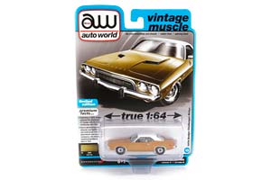 DODGE CHALLENGER RALLYE COUPE (1974), GOLD WHITE (ДЛИНА МОДЕЛИ 6-10 СМ)