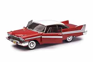 PLYMOUTH FURY FROM THE MOVIE CHRISTINE 1958 RED/WHITE — фото 13