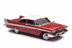 PLYMOUTH FURY FROM THE MOVIE CHRISTINE 1958 RED/WHITE — фото 15