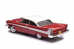 PLYMOUTH FURY FROM THE MOVIE CHRISTINE 1958 RED/WHITE — фото 16