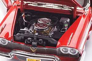 PLYMOUTH FURY FROM THE MOVIE CHRISTINE 1958 RED/WHITE — фото 5