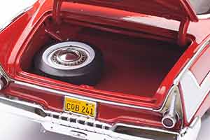 PLYMOUTH FURY FROM THE MOVIE CHRISTINE 1958 RED/WHITE — фото 6