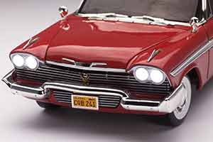 PLYMOUTH FURY FROM THE MOVIE CHRISTINE 1958 RED/WHITE — фото 11