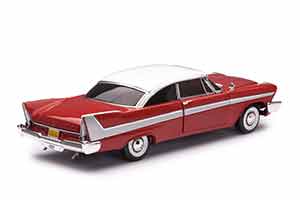 PLYMOUTH FURY FROM THE MOVIE CHRISTINE 1958 RED/WHITE — фото 2