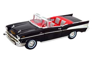 CHEVROLET BEL AIR CABRIO JAMES BOND DR NO 1957 BLACK