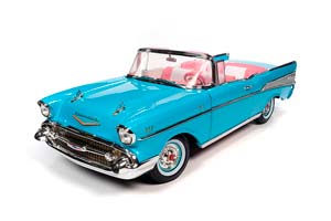CHEVROLET BEL AIR CABRIO BARBIE 1957 TURQUOISE PINK