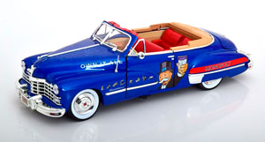 CADILLAC SERIE 62 CABRIO MONOPOLY 1947 BLUEMETALLIC