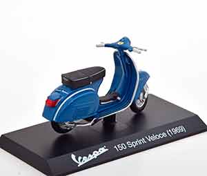 PIAGGIO VESPA 150 SPRINT VELOCE 1969 BLUE — фото 2