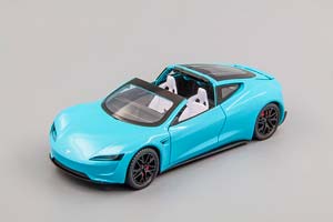 TESLA ROADSTER, ГОЛУБОЙ