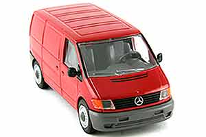 MERCEDES-BENZ VITO KASTEN 1996 ФУРГОН КРАСНЫЙ — фото 5