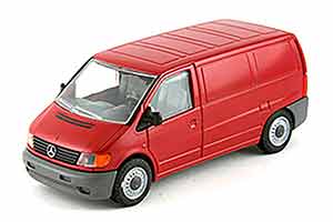 MERCEDES-BENZ VITO KASTEN 1996 ФУРГОН КРАСНЫЙ