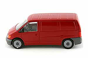 MERCEDES-BENZ VITO KASTEN 1996 ФУРГОН КРАСНЫЙ — фото 2