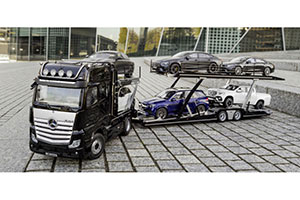 MERCEDES-BENZ ACTROS II АВТОВОЗ LOHR 2018, BLACK — фото 22