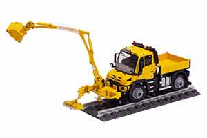 MERCEDES UNIMOG U430 ДЛЯ ИСПОЛЬЗОВАНИЯ НА ЖЕЛЕЗНОЙ ДОРОГЕ (С НАВЕСНЫМ ОБОРУДОВАНИЕМ) — фото 3