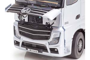 MERCEDES-BENZ ACTROS II 2018 АВТОВОЗ LOHR, СЕРЕБРИСТЫЙ — фото 11