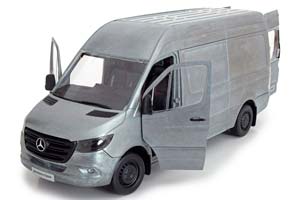 MERCEDES SPRINTER PANEL VAN RUGGED EDITION 2018 SILVER-COLOURED — фото 3
