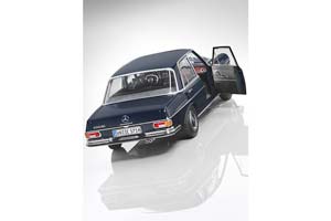 MERCEDES W108 280 SE 1968 DARK BLUE — фото 2