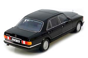 MERCEDES W126 560 SEL 1985 BLACK — фото 2