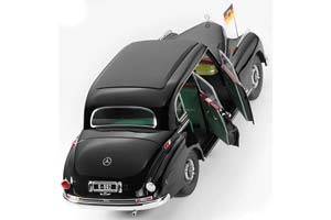 MERCEDES W186 300 STATE LIMOUSINE KONRAD ADENAUER 1952 BLACK — фото 2