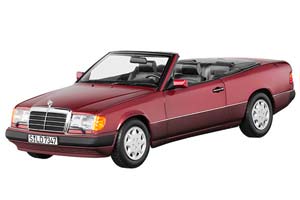 MERCEDES-BENZ 300CE-24 CABRIO W124 (A124) 1992 КРАСНЫЙ