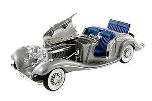 MERCEDES W29 500 K ROADSTER W29 1934 SILVER — фото 3