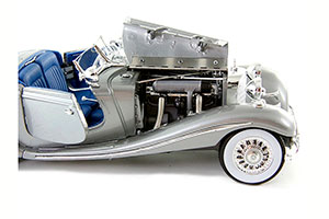 MERCEDES W29 500 K ROADSTER W29 1934 SILVER — фото 5