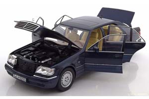 MERCEDES W140 S500 1994-1998 BLUE METALLIC — фото 4