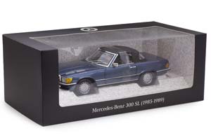 MERCEDES W107 300SL ROADSTER R107 1986 BLUE METALLIC — фото 15