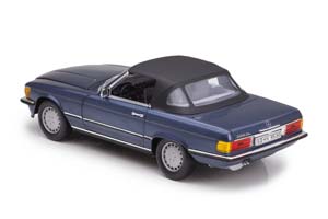 MERCEDES W107 300SL ROADSTER R107 1986 BLUE METALLIC — фото 11