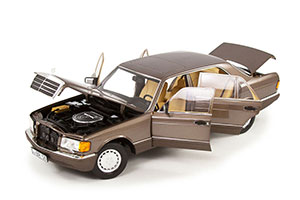 MERCEDES W126 560 SEL 1985-1991 IMPALA BROWN — фото 3