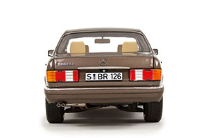 MERCEDES W126 560 SEL 1985-1991 IMPALA BROWN — фото 13