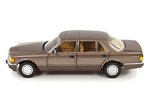 MERCEDES W126 560 SEL 1985-1991 IMPALA BROWN — фото 14