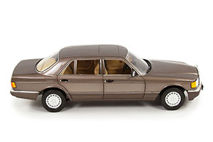 MERCEDES W126 560 SEL 1985-1991 IMPALA BROWN — фото 15