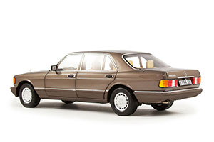 MERCEDES W126 560 SEL 1985-1991 IMPALA BROWN — фото 17