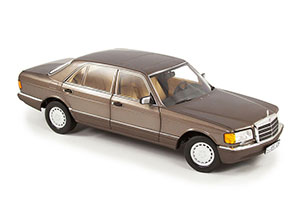 MERCEDES W126 560 SEL 1985-1991 IMPALA BROWN — фото 18