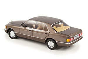 MERCEDES W126 560 SEL 1985-1991 IMPALA BROWN — фото 19