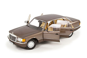MERCEDES W126 560 SEL 1985-1991 IMPALA BROWN — фото 4