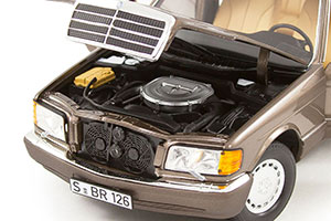 MERCEDES W126 560 SEL 1985-1991 IMPALA BROWN — фото 8