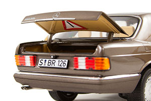 MERCEDES W126 560 SEL 1985-1991 IMPALA BROWN — фото 9