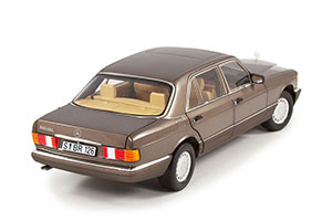 MERCEDES W126 560 SEL 1985-1991 IMPALA BROWN — фото 11