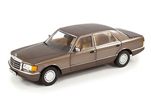 MERCEDES W126 560 SEL 1985-1991 IMPALA BROWN